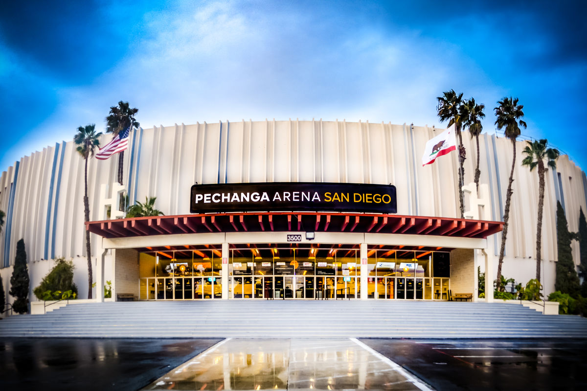Exterior Image of Pechanga Arena San Diego