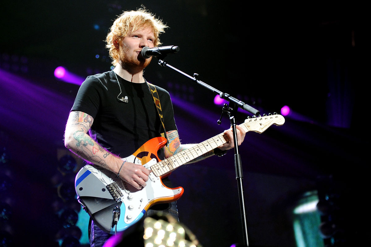 Ed Sheeran Concert Shot