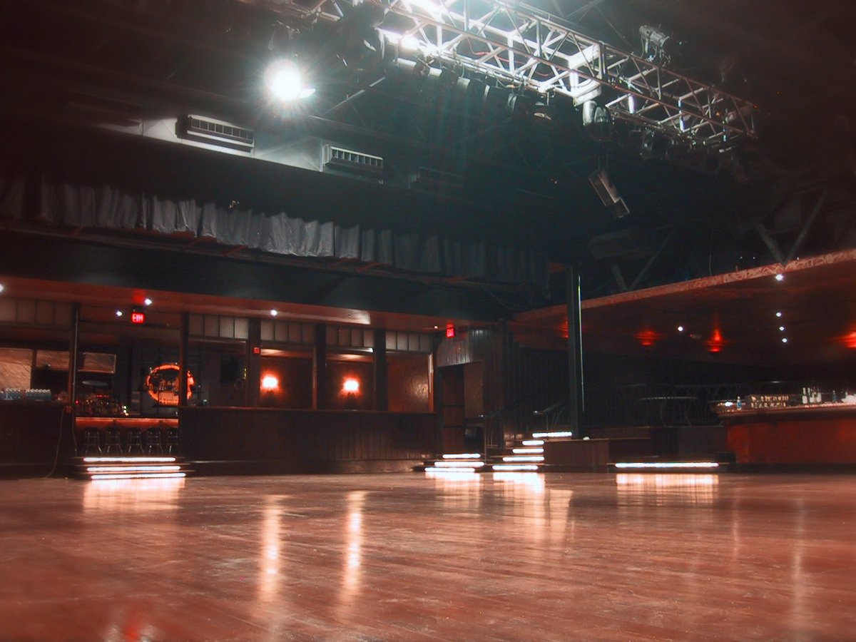 Interior image of the ballroom with no guests