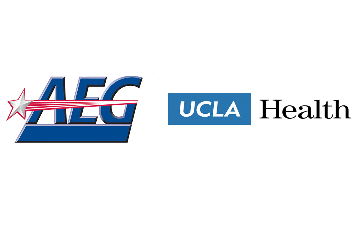 AEG and UCLA Health Logos