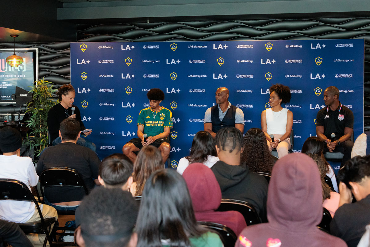 Panel Featured Professional Athletes including Cobi Jones, Marquise Goodwin, Jalen Neal, Steve Lewis and Denecia Fernandes and Focused on the Power of Sports to Drive Social Change.