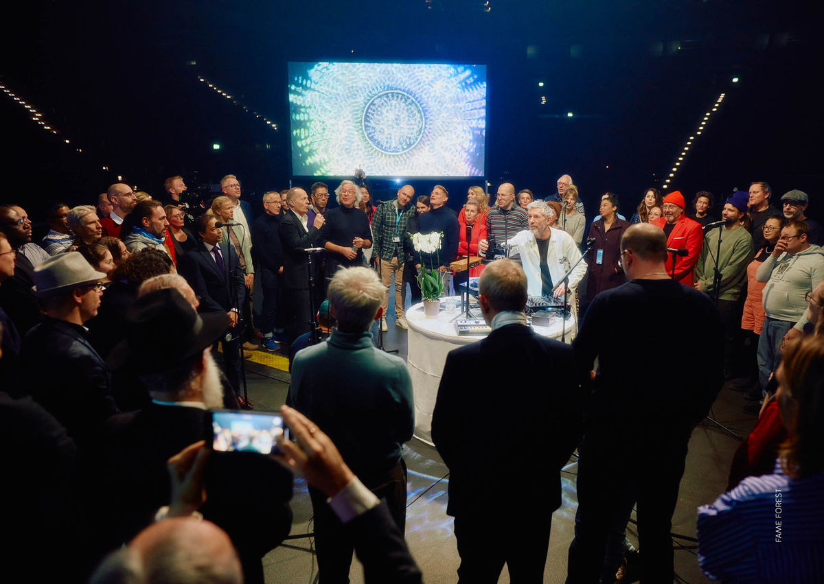 FAME FOREST, brought together interfaith leaders, performers and the general public to create the world’s first digital mandala symbolizing inclusion