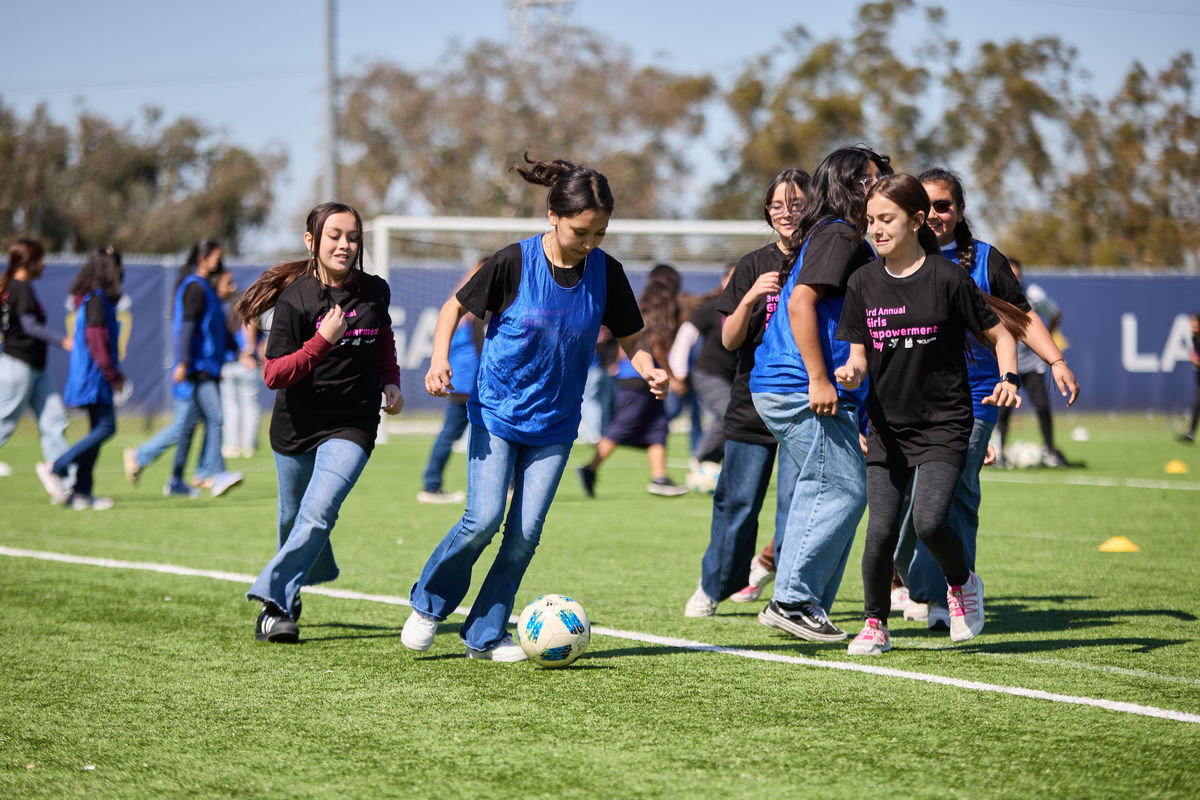 Participants at the YMCA 2024 Girls Empowerment Day