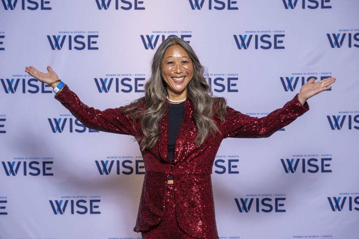 Michele Kajiwara at WISE Luncheon