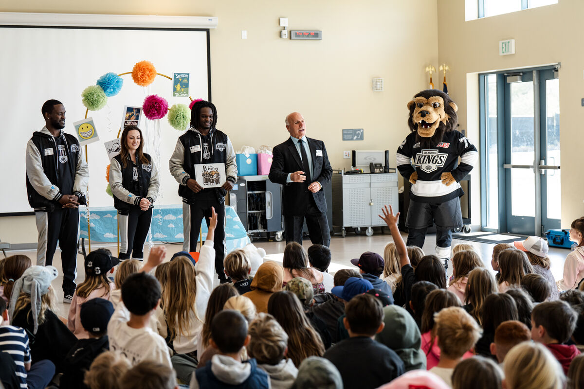 LA Kings Celebrate Read Across America Week