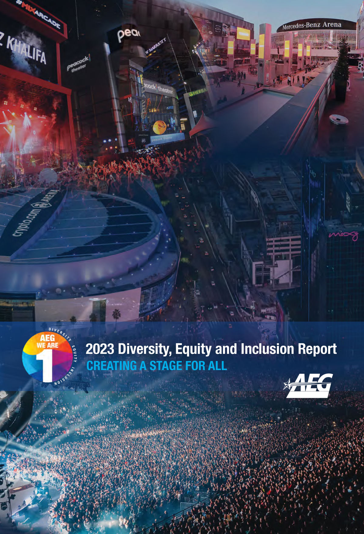 AEG's 2023 Diversity Report (Photo: Business Wire)