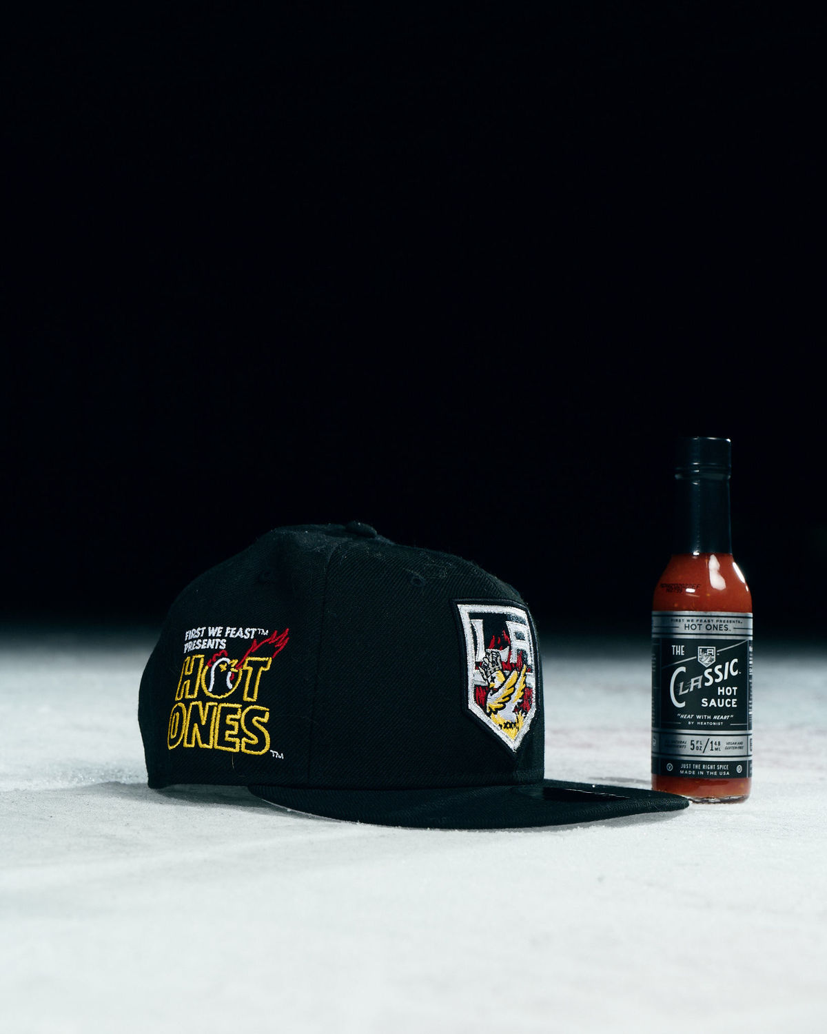 New LA Kings - Hot Ones customized hat. (photo courtesy LA Kings)