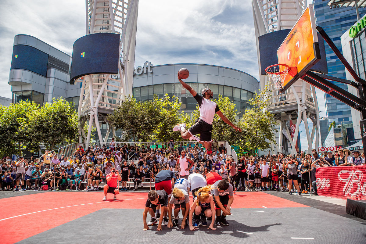 Nike Basketball 3ON3 Tournament at L.A. LIVE (Photo: Business Wire) Nike Basketball 3ON3 Tournament at L.A. LIVE (Photo: Business Wire)