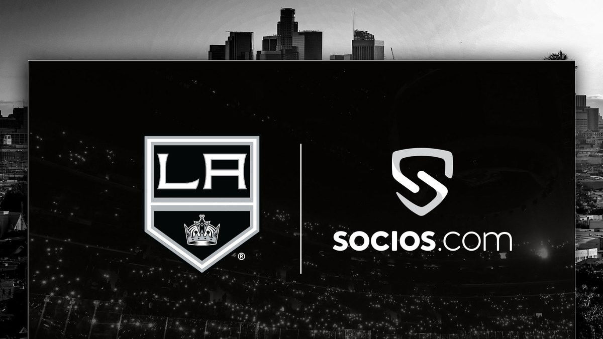 As an official partner of the LA Kings, Socios.com will have the unique opportunity to engage fans each week during the season a