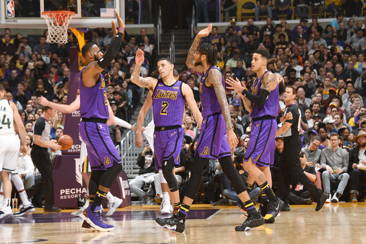 Lakers teammates