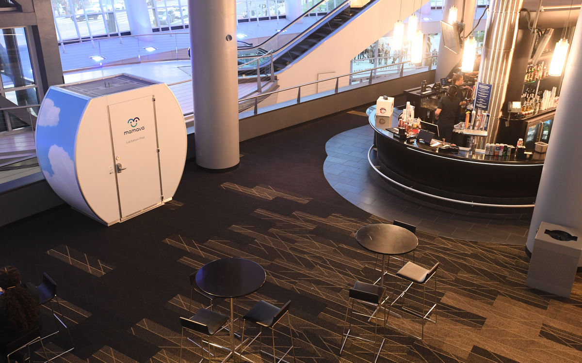 Crypto.com Arena Elevates Guest Experience With Five Mamava Lactation Pods (Photo: Business Wire)