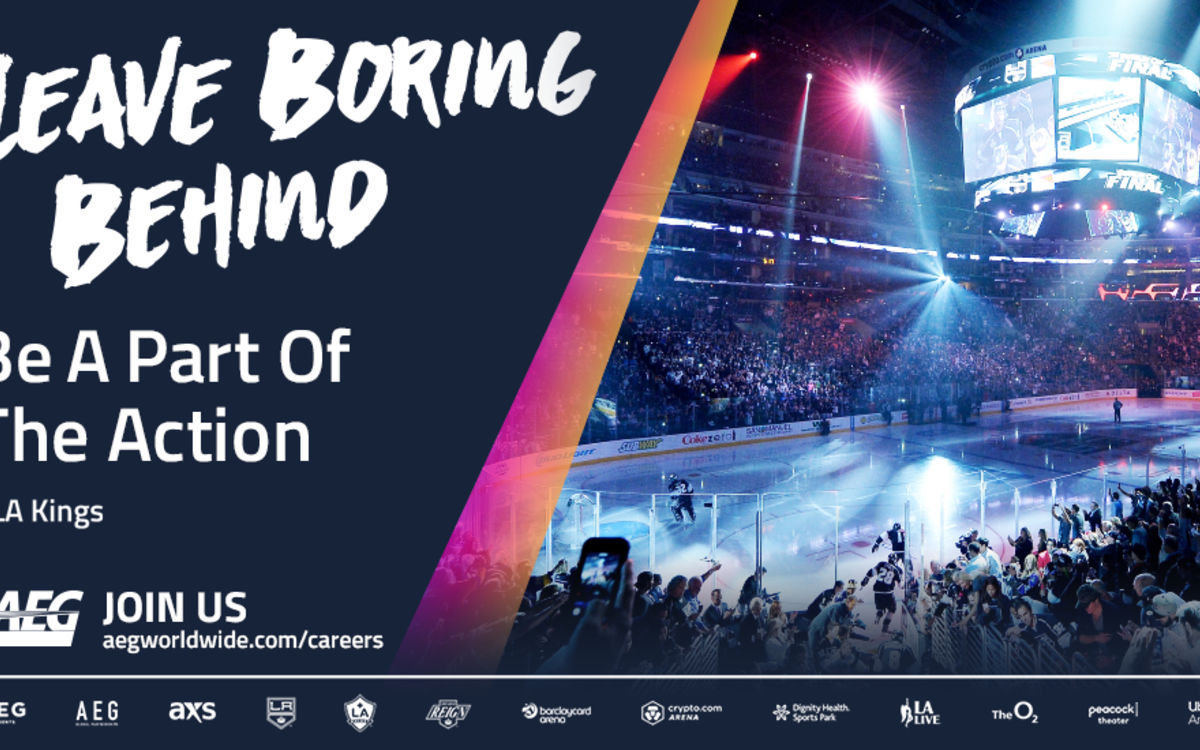 AEG Launches Latest Employer Branding Campaign “Leave Boring Behind” (Graphic: Business Wire)