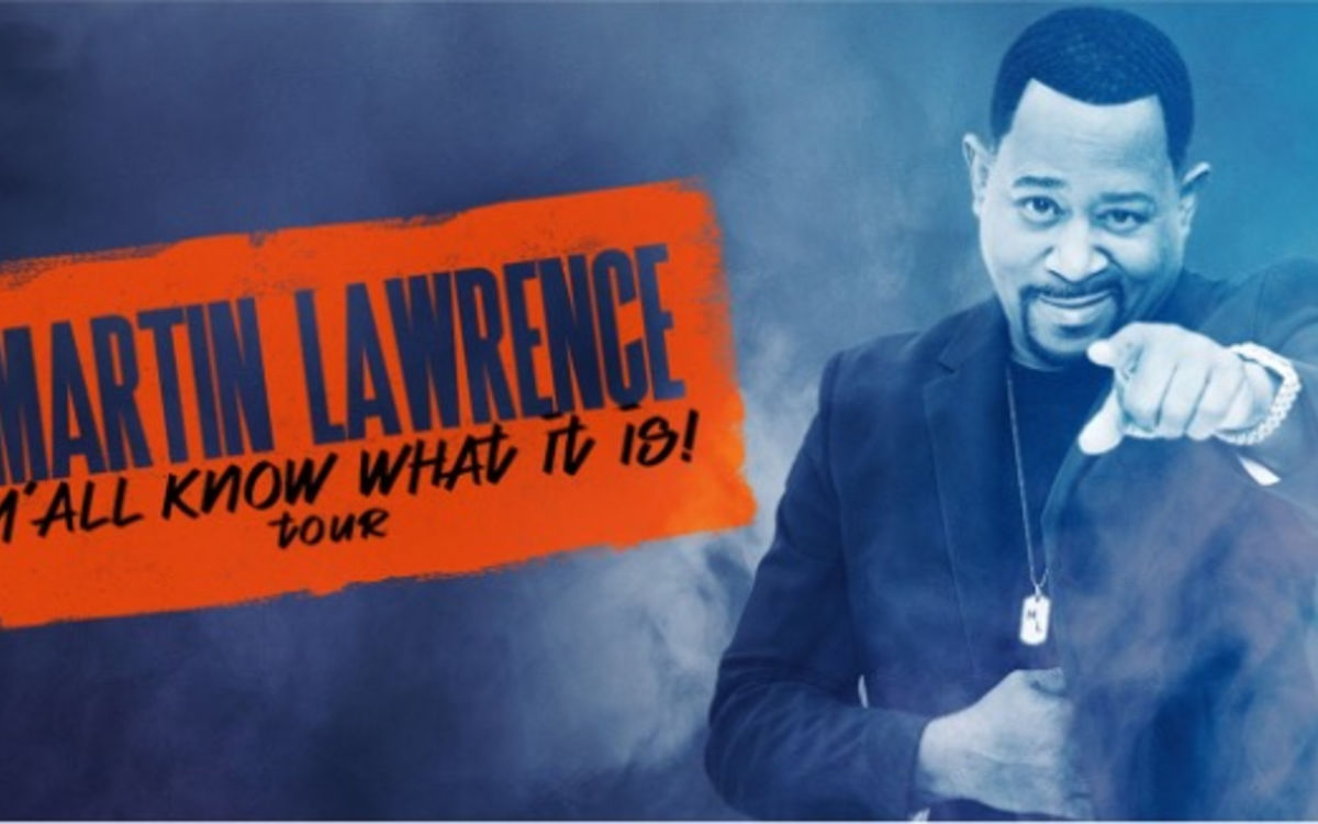 Comedy legend Martin Lawrence announces national arena comedy tour kicking off this summer. (Graphic: Business Wire)